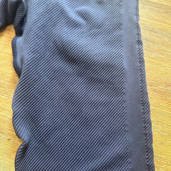 Free People Movement Indigo Ribbed High Waisted Leggings, Sz Large (EE-1119) - Picture 4 of 7